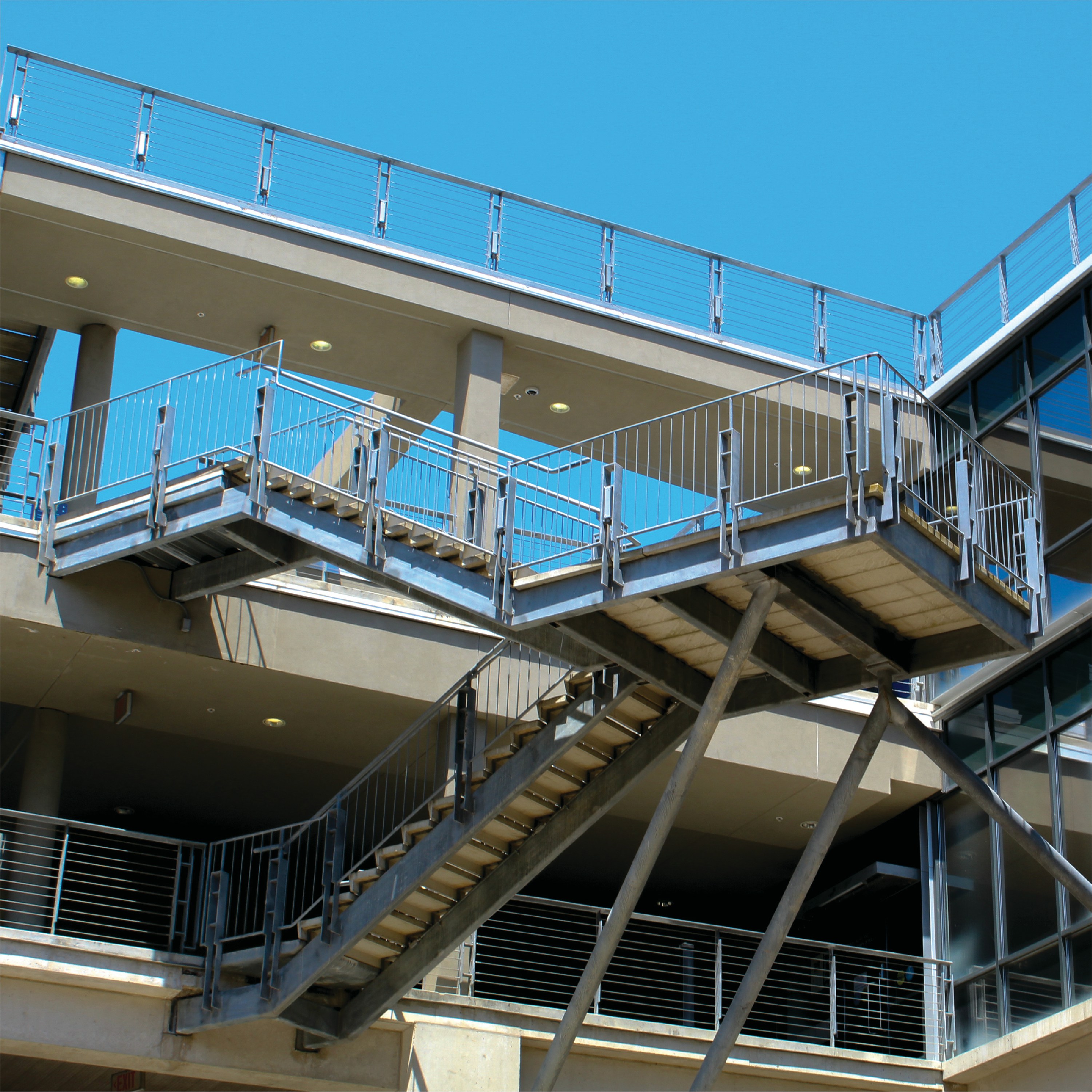 staircase seen from a confusing perspective